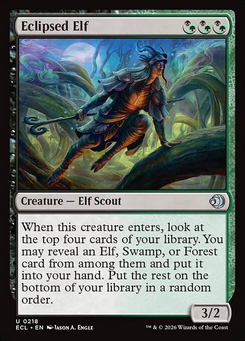 Eclipsed Elf // Lorwyn Eclipsed // ECL 218