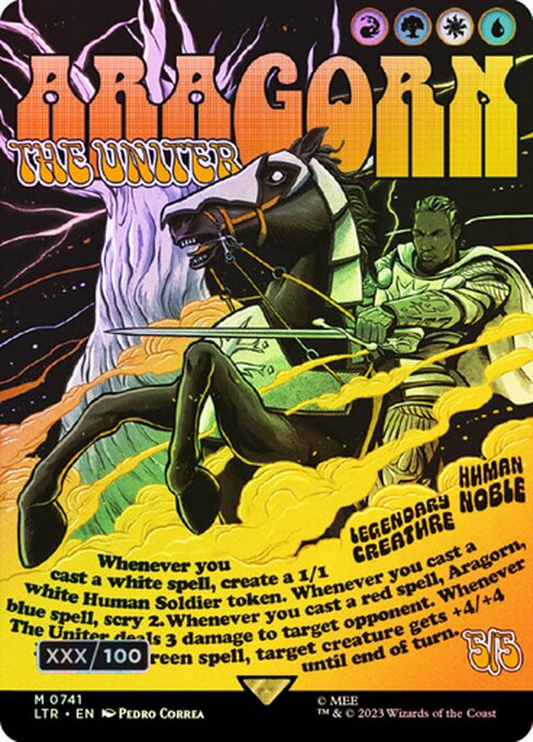 Aragorn, the Uniter // The Lord of the Rings: Tales of Middle-earth // LTR 741z