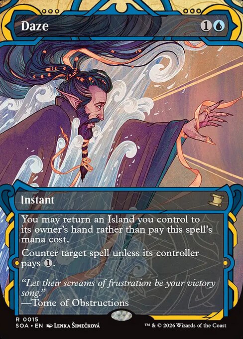 Daze // Secrets of Strixhaven Mystical Archive // SOA 15