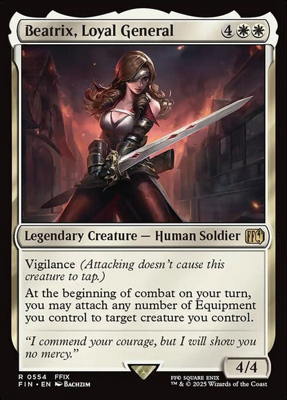 Beatrix, Loyal General // Final Fantasy // FIN 554