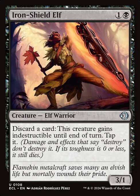 Iron-Shield Elf // Lorwyn Eclipsed // ECL 108