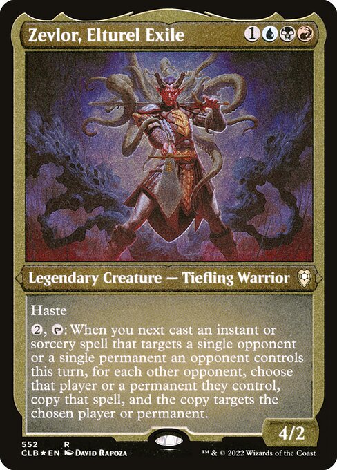 Zevlor, Elturel Exile // Commander Legends: Battle for Baldur's Gate // CLB 552 Etched Foil