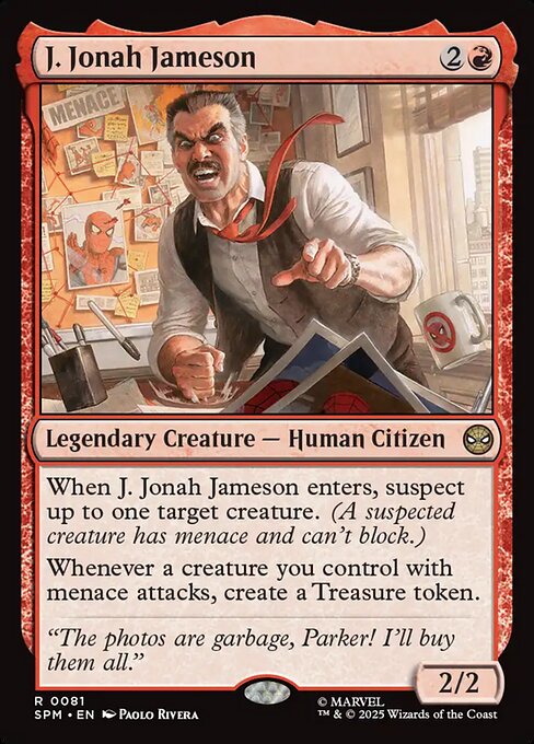 J. Jonah Jameson // Marvel's Spider-Man // SPM 81