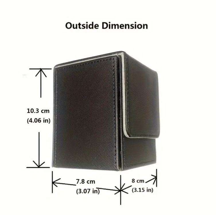 Commander Deck Box - Holds 100 sleeved cards + tokens