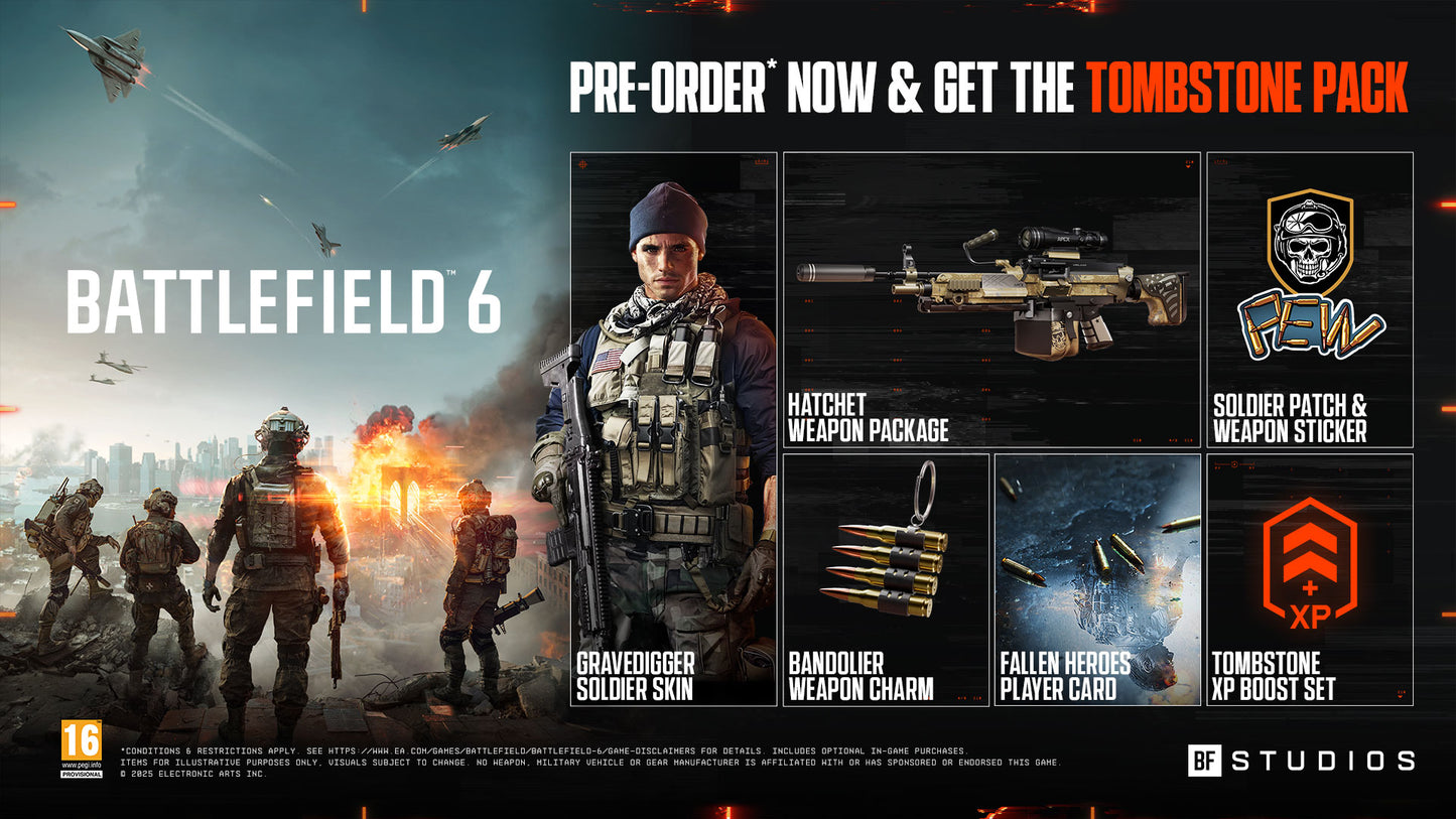 PRE-ORDER: Battlefield 6