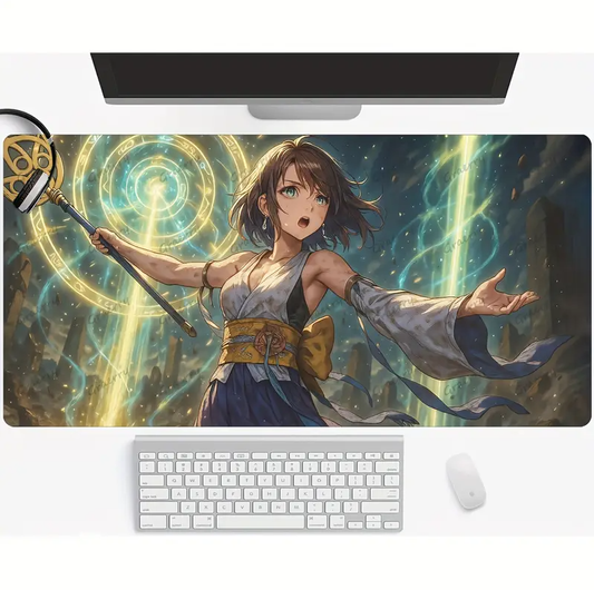 Lady Yuna Summoner Final Fantasy X Playmat 30x60cm