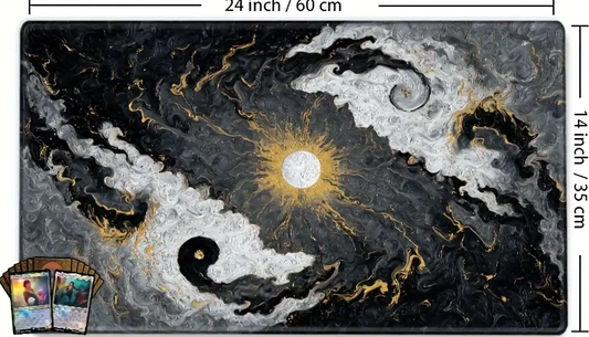 Dark Clouds 35x60cm Playmat