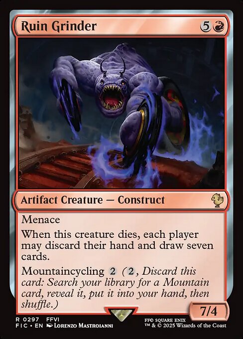 Ruin Grinder // Final Fantasy Commander // FIC 297