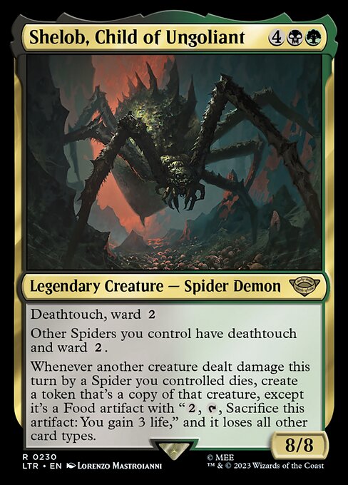 Shelob, Child of Ungoliant // The Lord of the Rings: Tales of Middle-earth // LTR 230