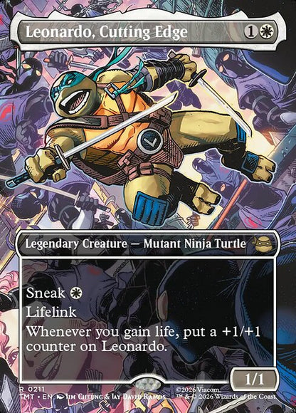 Leonardo, Cutting Edge // Teenage Mutant Ninja Turtles // TMT 211