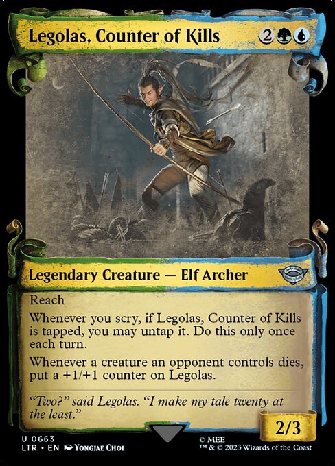 Legolas, Counter of Kills // The Lord of the Rings: Tales of Middle-earth // LTR 663