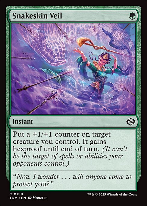 Snakeskin Veil // Tarkir: Dragonstorm // TDM 159