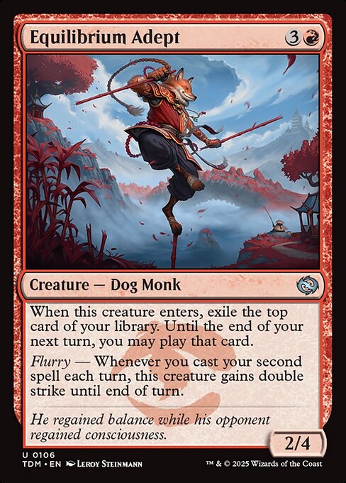 Equilibrium Adept // Tarkir: Dragonstorm // TDM 106