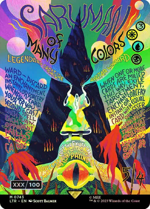 Saruman of Many Colors // The Lord of the Rings: Tales of Middle-earth // LTR 743z