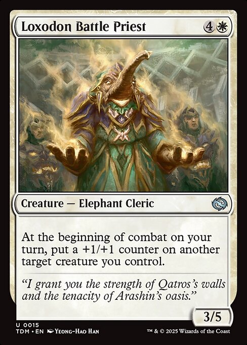Loxodon Battle Priest // Tarkir: Dragonstorm // TDM 15