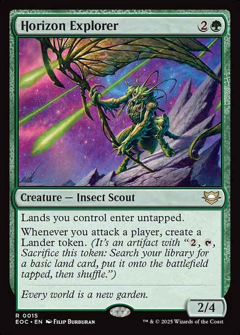 Horizon Explorer // Edge of Eternities Commander // EOC 15
