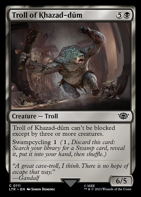 Troll of Khazad-dûm // The Lord of the Rings: Tales of Middle-earth // LTR 111