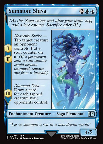 Summon: Shiva // Final Fantasy // FIN 78
