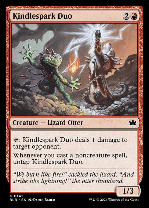 Kindlespark Duo // Bloomburrow // BLB 142