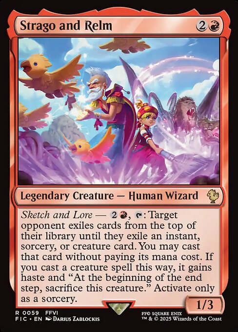 Strago and Relm // Final Fantasy Commander // FIC 59