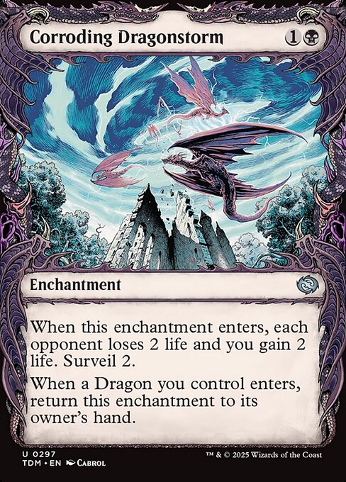 Corroding Dragonstorm // Tarkir: Dragonstorm // TDM 297