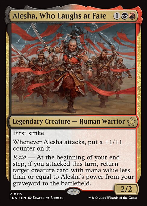 Alesha, Who Laughs at Fate // Foundations // FDN 115
