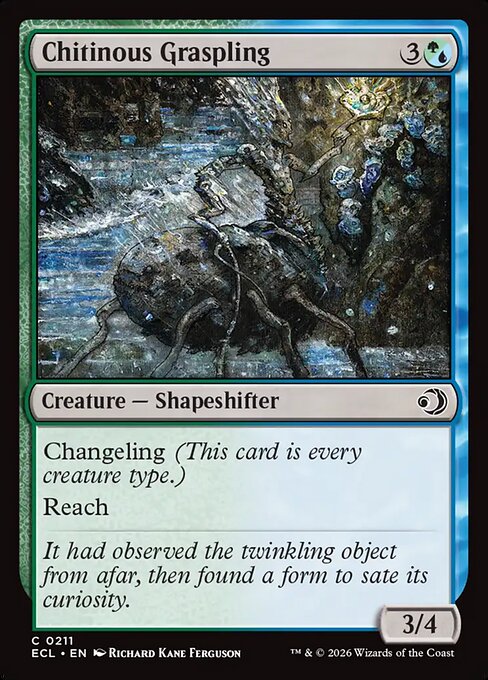 Chitinous Graspling // Lorwyn Eclipsed // ECL 211