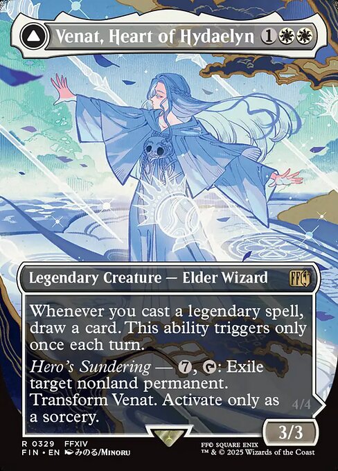 Venat, Heart of Hydaelyn // Hydaelyn, the Mothercrystal // Final Fantasy // FIN 329