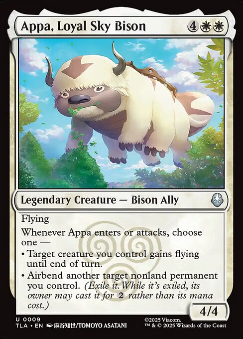 Appa, Loyal Sky Bison // Avatar: The Last Airbender // TLA 9