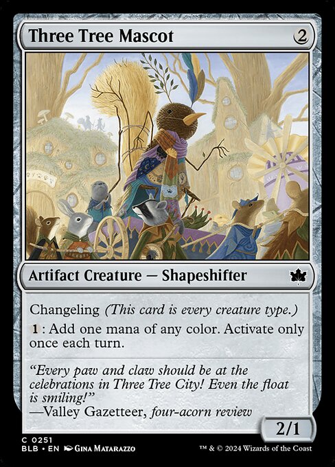 Three Tree Mascot // Bloomburrow // BLB 251