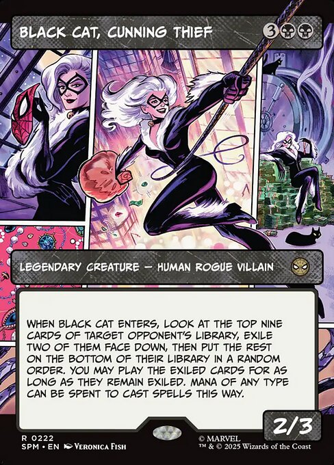 Black Cat, Cunning Thief // Marvel's Spider-Man // SPM 222