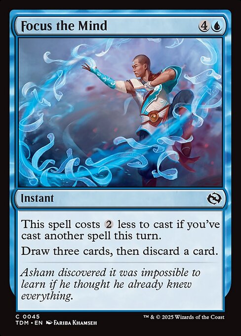 Focus the Mind // Tarkir: Dragonstorm // TDM 45