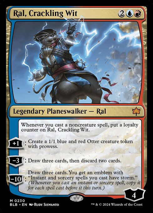 Ral, Crackling Wit // Bloomburrow // BLB 230