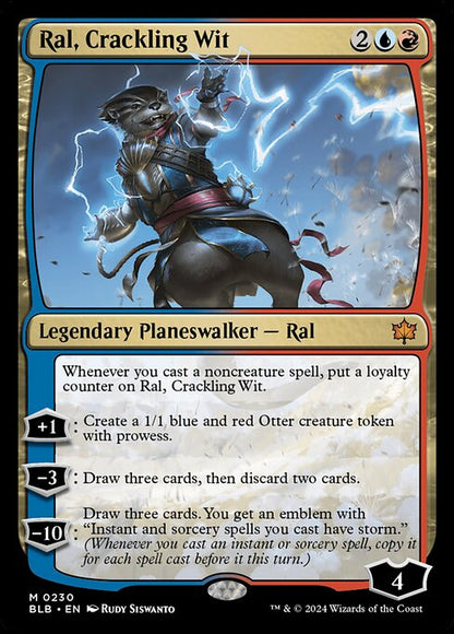 Ral, Crackling Wit // Bloomburrow // BLB 230