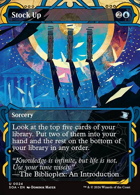 Stock Up // Secrets of Strixhaven Mystical Archive // SOA 24