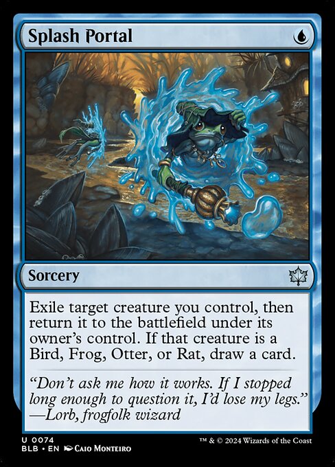 Splash Portal // Bloomburrow // BLB 74