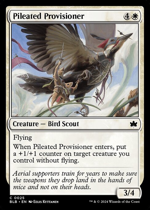 Pileated Provisioner // Bloomburrow // BLB 25