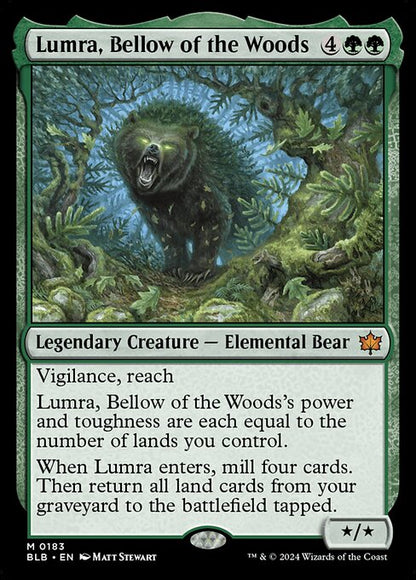 Lumra, Bellow of the Woods // Bloomburrow // BLB 183