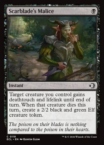 Scarblade's Malice // Lorwyn Eclipsed // ECL 119