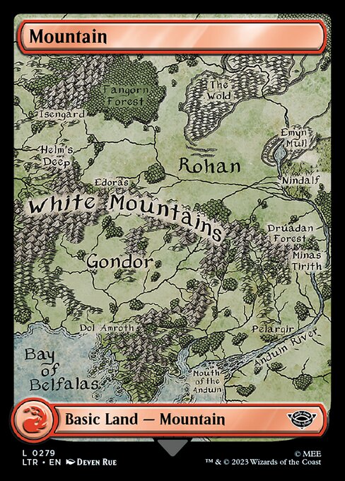 Mountain // The Lord of the Rings: Tales of Middle-earth // LTR 279