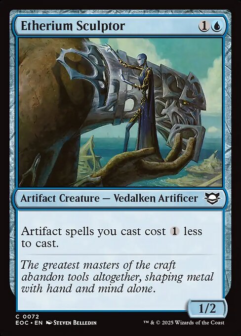 Etherium Sculptor // Edge of Eternities Commander // EOC 72