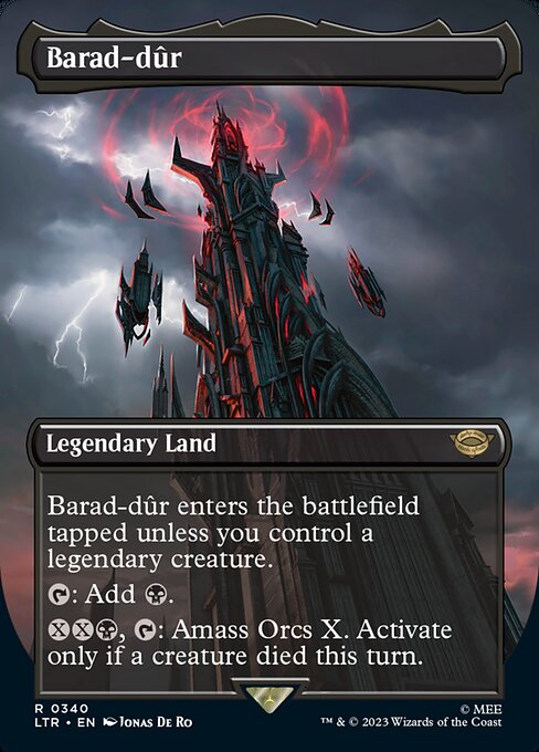 Barad-dûr // The Lord of the Rings: Tales of Middle-earth // LTR 340