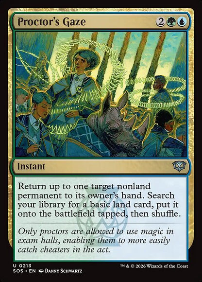 Proctor's Gaze // Secrets of Strixhaven // SOS 213