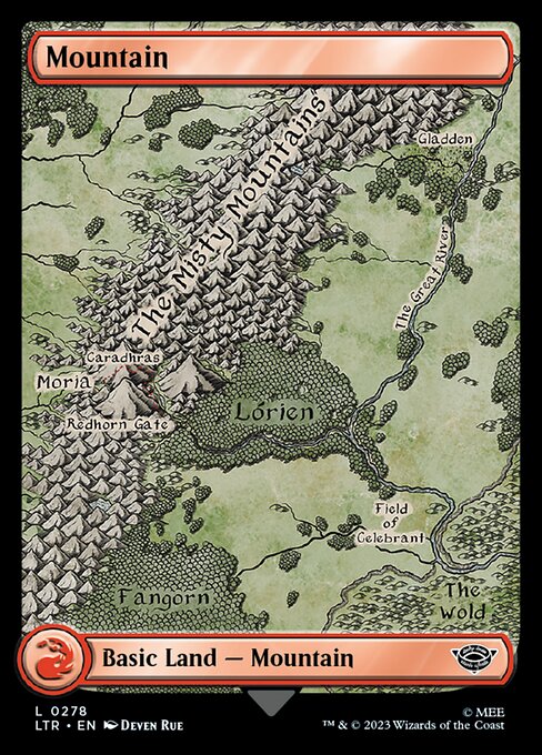 Mountain // The Lord of the Rings: Tales of Middle-earth // LTR 278