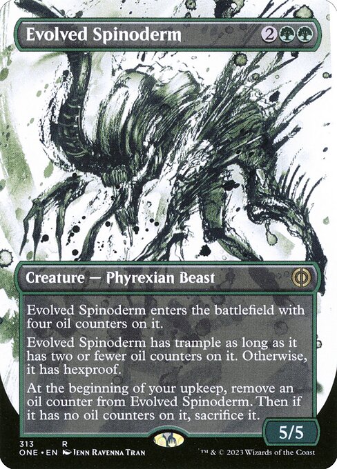 Evolved Spinoderm // Phyrexia: All Will Be One // ONE 313