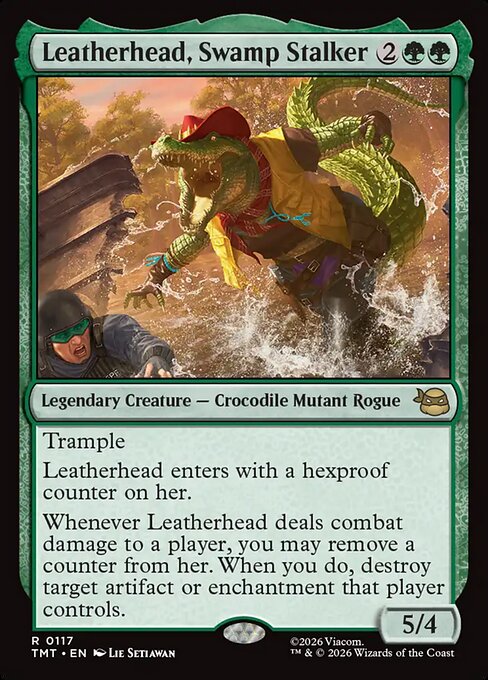 Leatherhead, Swamp Stalker // Teenage Mutant Ninja Turtles // TMT 117