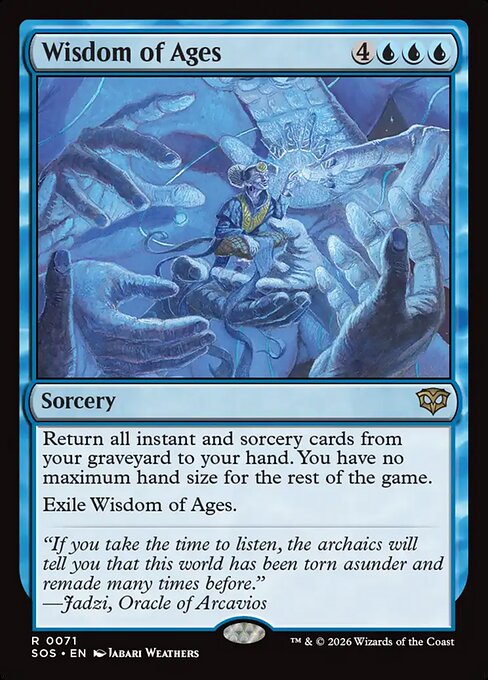 Wisdom of Ages // Secrets of Strixhaven // SOS 71