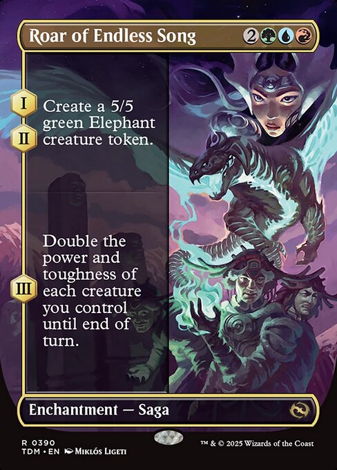 Roar of Endless Song // Tarkir: Dragonstorm // TDM 390