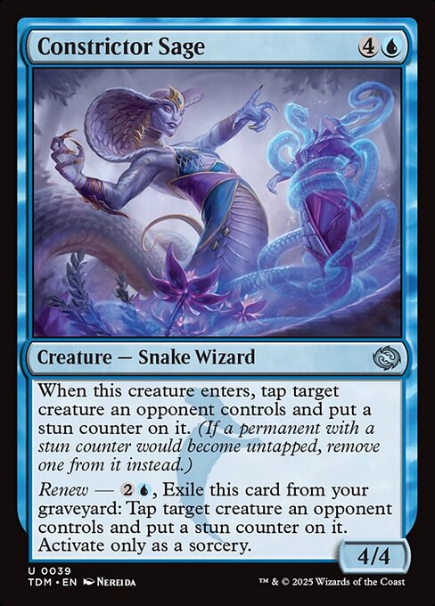 Constrictor Sage // Tarkir: Dragonstorm // TDM 39