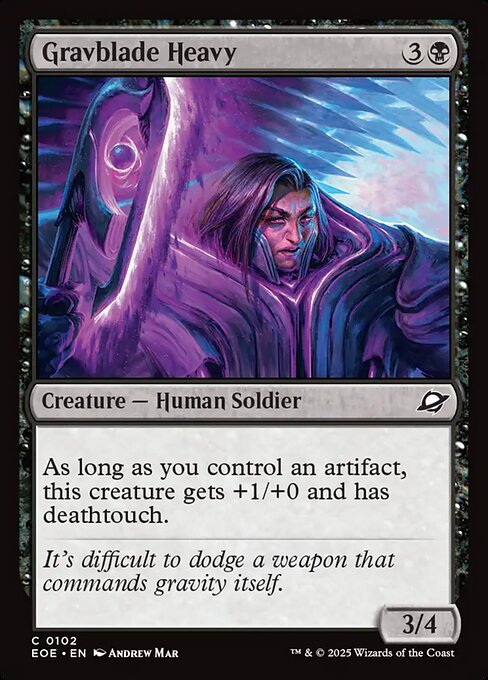Gravblade Heavy // Edge of Eternities // EOE 102